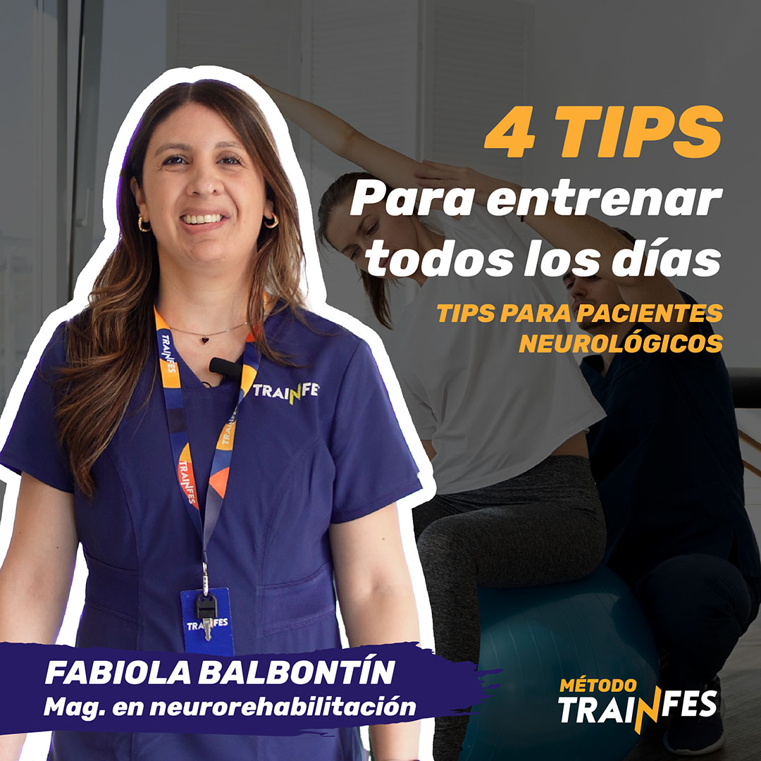4 Tips de entrenamiento en casa para personas con parálisis neurológica